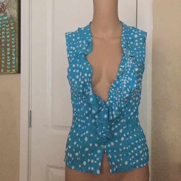 Free Button down Blouse - Picture 1 of 5